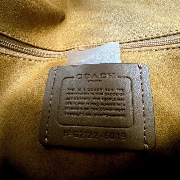 Coach 6019 Georgie Shoulder Bag In Colorblock IN Bright Poppy Multi - Picture 7 of 9